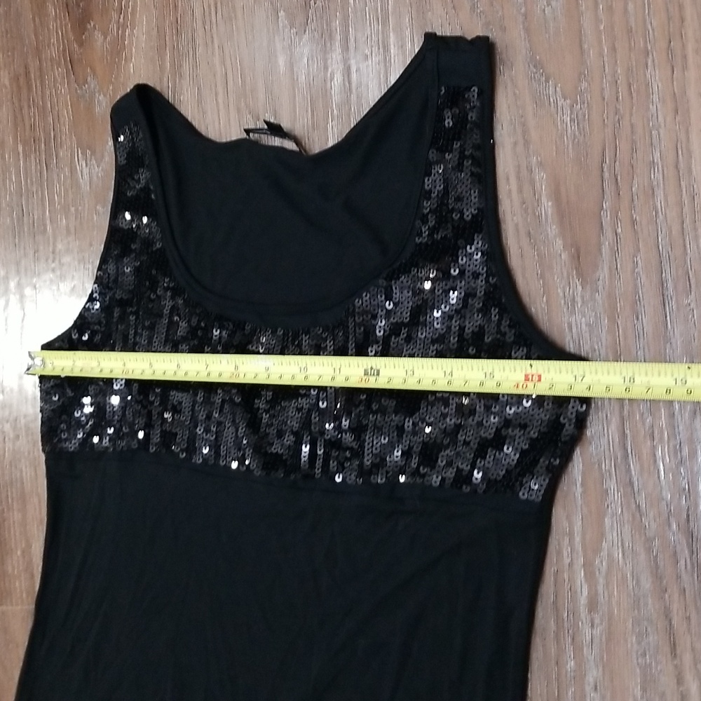 (L) Teenflo TF Made in Canada Sequins Party Evening Date Night Retro Y2K - Picture 6 of 8